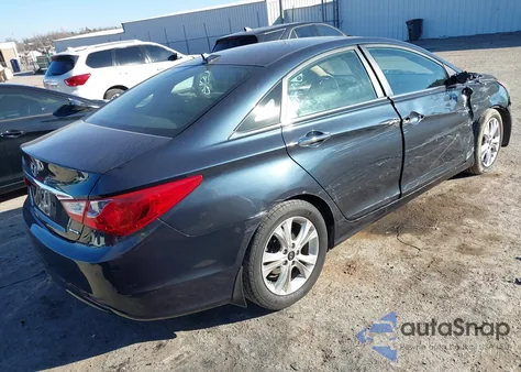 2013 Hyundai Sonata Limited z USA, uszkodzony, nr VIN 5NPEC4AC0DH787697